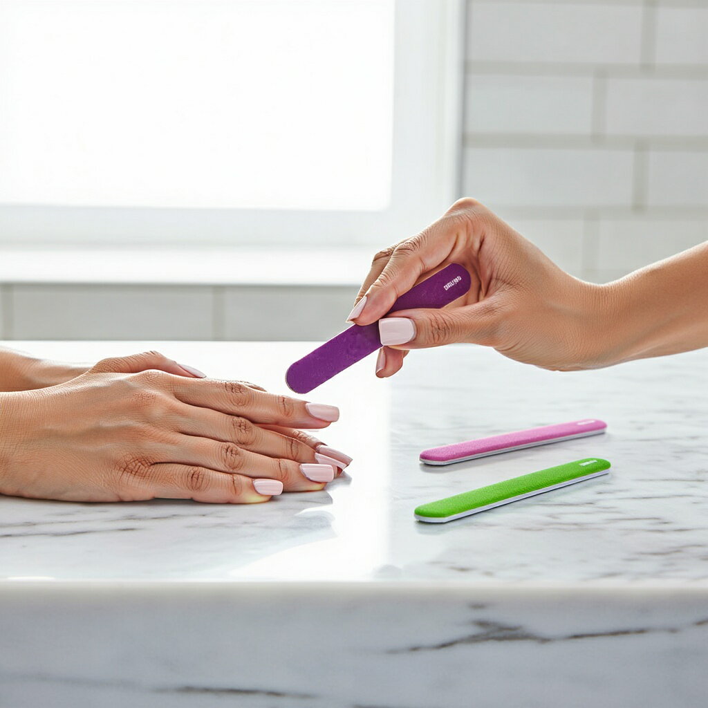 【フライングタイガー公式】ネイルファイル(6個セット) デンマーク サイズ:0.1×13.5×19cm ネイルファイルセット カラフル 爪ケア マニキュア 携帯...