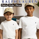 ラルフローレン Tシャツ キッズ クルーネック ワンポイント 半袖 定番 ホワイト ネイビー POLO RALPH LAUREN ポロ ラルフ ブランド 丸首 ...