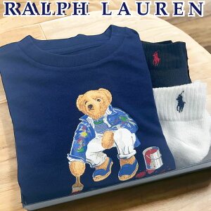 лˤ եȥå ˤλ ե ٥ӡ T 2­ ralph lauren  POLO RALPH LAUREN ̵  ֤ б