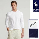 ラルフローレン 靴下 メンズ ラルフローレン メンズ Tシャツ ポリエステル ゴルフ ロンT RLX POLO RALPH LAUREN 送料無料