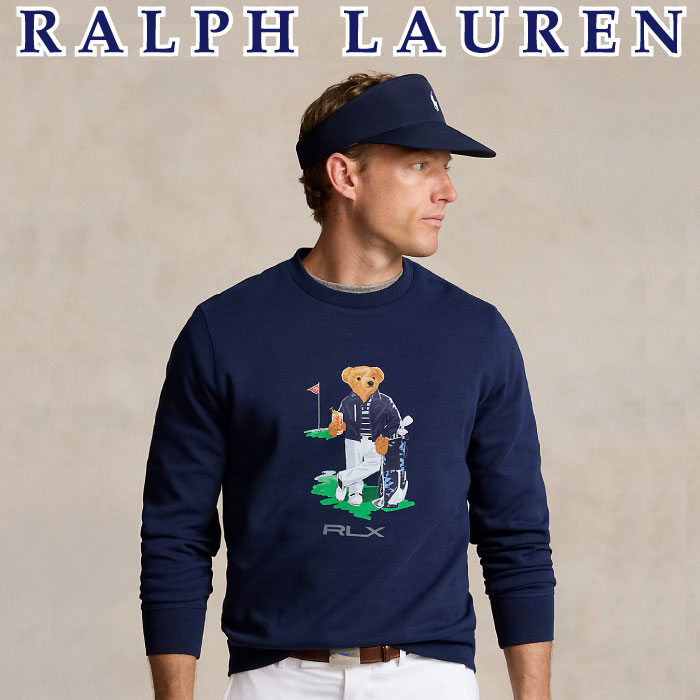 ラルフローレン ゴルフトレーナー ポロベア 長袖 クルーネック スウェット プルオーバー RLX GOLF メンズのサムネイル