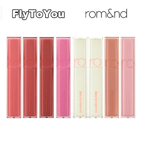 新カラー追加 romand ロムアンド デューイフルウォーターティント 5g ウォータリーティント リップティント 単品 正規品 韓国コスメ