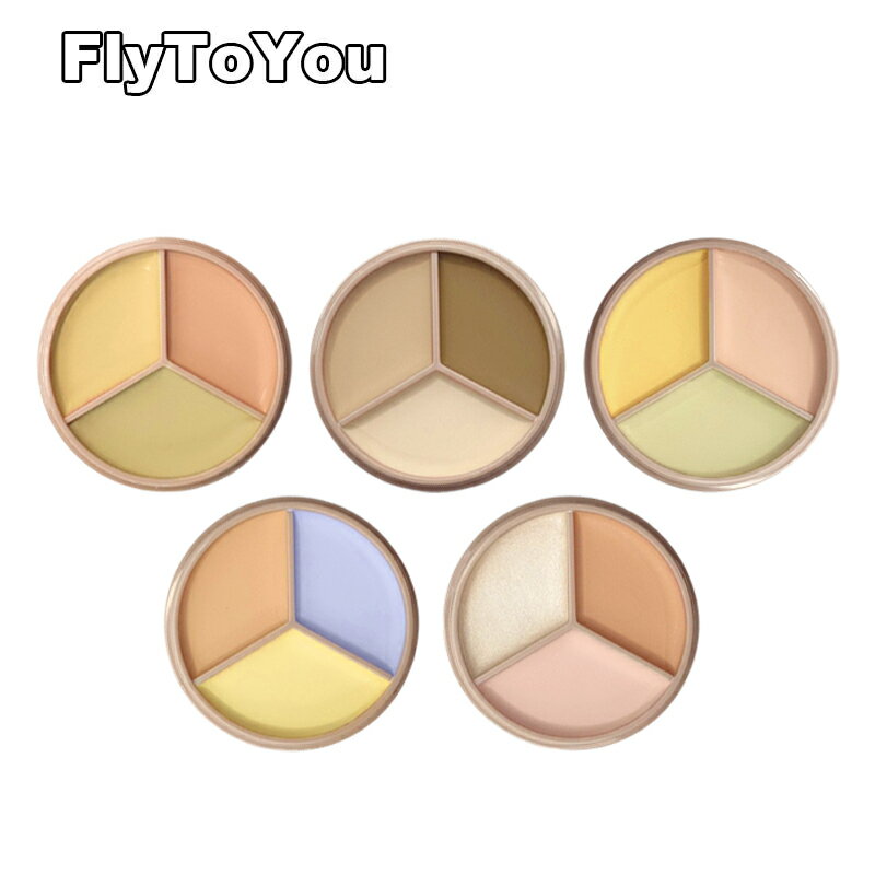 the saem ザセム カバーパーフェクショントリプルポッドコンシーラー 4.5g*3 クリームコンシーラー コンシーラーパレット 単品 韓国コスメ 正規品