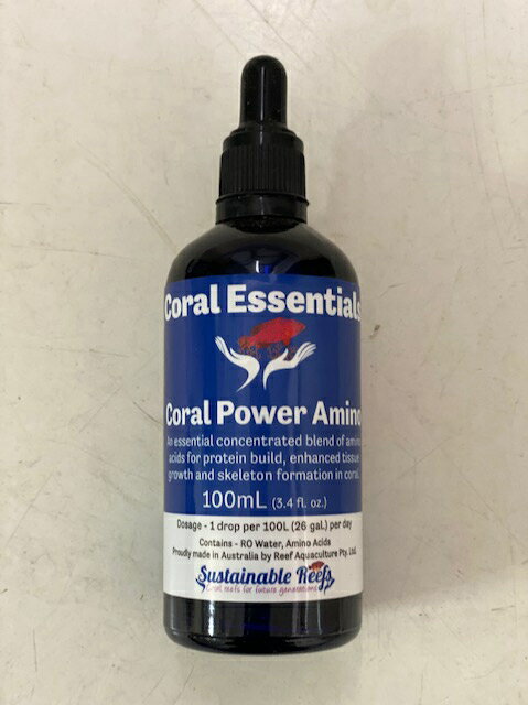 楽天ファーム　フローラルCE CoralPower Amino（コーラルパワーアミノ）【100ml】Coral Essentials（コーラル エッセンシャル） 添加剤 サンゴ さんご 珊瑚