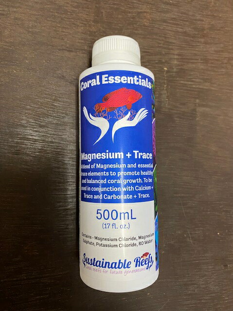 CE Magnesium + Trace　(マグネシウム+トレース) 　【500ml】　Coral Essentials (コーラル エッセンシャル) 添加剤 サンゴ さんご 珊瑚