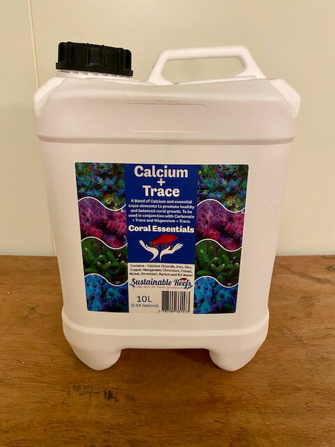 CE Calcium + Trace　(カルシウム+トレース) 　【10L】　Coral Essentials (コーラル エッセンシャル) 添加剤 サンゴ さんご 珊瑚