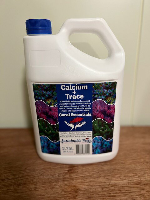 楽天ファーム　フローラルCE Calcium + Trace　（カルシウム+トレース） 　【2.75L】　Coral Essentials （コーラル エッセンシャル） 添加剤 サンゴ さんご 珊瑚