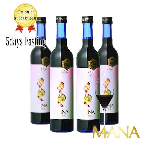 マナ酵素 4本 5日 ファスティング 酵素ドリンク プログラム付き 酵素 ダイエットドリンク mana 500ml ファスティングドリンク 人気 急上昇 お試し 送料無料