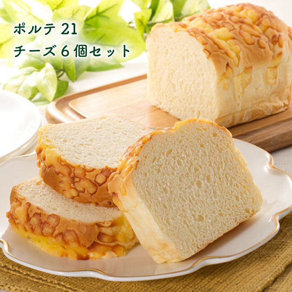 チーズパン 手作りパン ポルテ21 チーズ6個セット ｜ 栃木県産品 足利市 フジナチュラルフーズ ヨーグルト由来 乳酸菌 深いコクのある口どけ プロセスチーズ 風味豊か まろやか 冷凍可 食パン 菓子パン 朝食 昼食 ランチ おやつ スイーツ アレンジ 栃木 お土産 FN01P