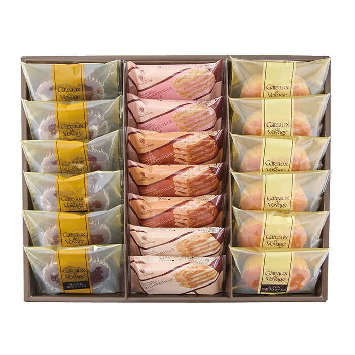 【ポイント10倍】67-01 ガトー・ド・ボワイヤージュ ミルフイユ＆スフレアソート19個入 FC61 | 2025年..