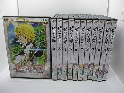 Rakuten - 【中古】七つの大罪(全12巻セット) [レンタル落ち][DVD]