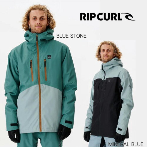 スノーボードウェア　メンズ　RIPCURL リップカール　FREERIDER JACKET スノボ　サーフブランド　 スノージャケット　スノボー　ウェア　かっこいい　保温性　透湿性