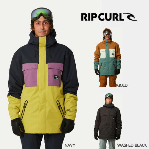 スノーボードウェア　メンズ　ジャケットRIPCURL リップカール　PINNACLE JACKET メンズ スノージャケット　サーフブランド　レディース　スノボ　スノボーウェア