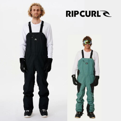 スノーボードウェア メンズ　ビブパン　RIPCURL リップカール　BACK COUNTRY BIB メンズ スノービブ　レディース　スノボ　スノボー　パンツ　オールインワン　透湿性　保温性　サーフブランド