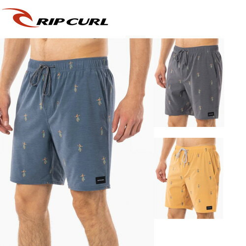 サーフパンツ　メンズ　ボードショーツ　リップカール R01-621　RIPCURLL　LUAU VOLLEY ボードショーツ　フラガール　サーフィン　水着　海パン　トランクス　アウトドア　リゾート　【セール】