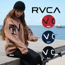 RVCA パーカー　メンズ 　レディース BB042-027 裏起毛　長袖　新作　ブラック　ブラウン　レッド　ネイビー　S　M　L　日本正規品 送料無料　スノーボード　スケートボード