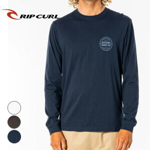 リップカール　メンズ　ロンT　CTEVB9 RIPCURL　サーフブランド　トップス　長袖　Tシャツ　カジュアル　おしゃれ　インナー　トップス　バックプリント　スタンダードフィット