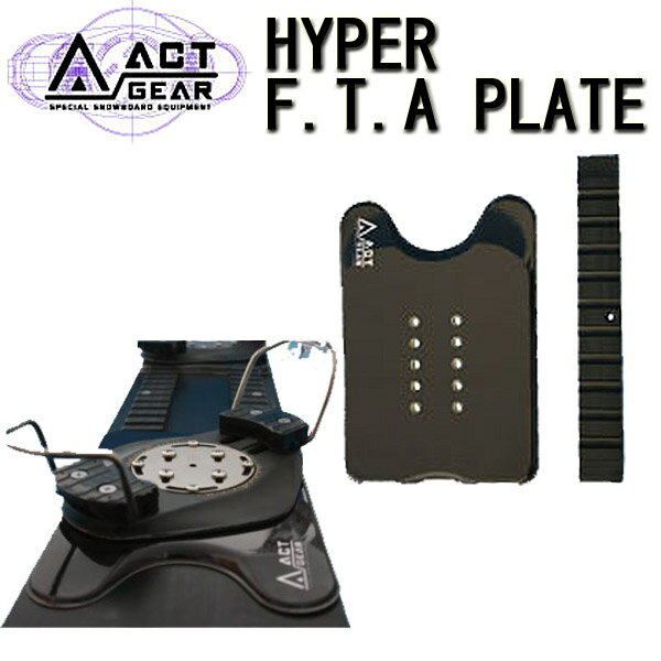 ACT GEAR ȥ ӥǥ HYPER F.T.A PLATE ڥ ϥѡFTAץ졼 Хǥ ѥ