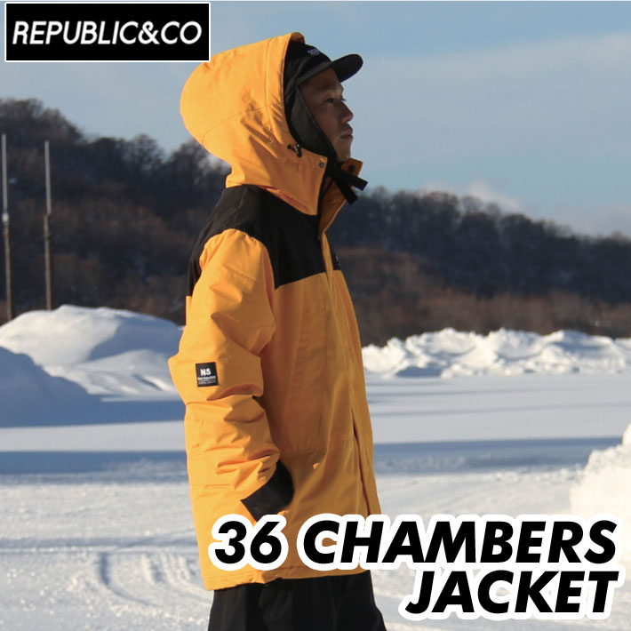  REPUBLIC&CO 36 CHAMBERS JACKET リパブリック チャンバージャケット JACKET メンズ スノーウェア アウトドア キャンプ 釣り スケートボード