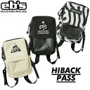 24-25 eb's パスケース HIBACK PASS 4400613 ハイバックパス リフト券ホルダー 腕 小物 鍵 エビス 2024 2025 ebs