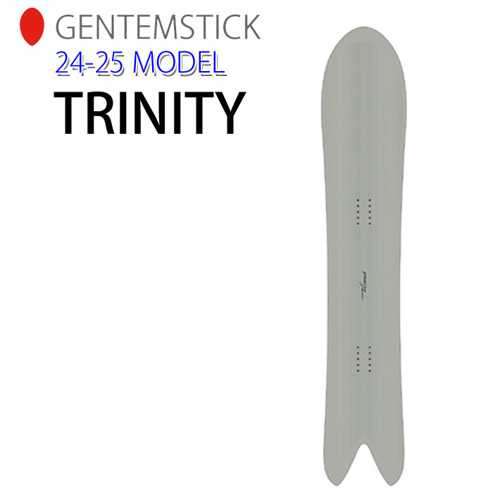 [早期予約] 24-25 GENTEMSTICK TRINITY ゲンテンスティック 156cm トリニティ レディース スノーボード..