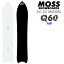 [早期予約] 24-25 モススノーボー Q57 157cm Qシリーズ MOSS スノーボード パウダーボード スノボ 板 2024 2025 送料無料 日本正規品