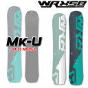  24-25 ダブルアールエックス WRX SB Mk-U マークユー 141cm 145cm 149cm 152cm 155cm グラトリ カービング WRXSB ダブルアールエックスエスビー スノーボード 2024 2025 板 オガサカ製 送料無料 井口勝文 いぐっちゃん 日本正規品