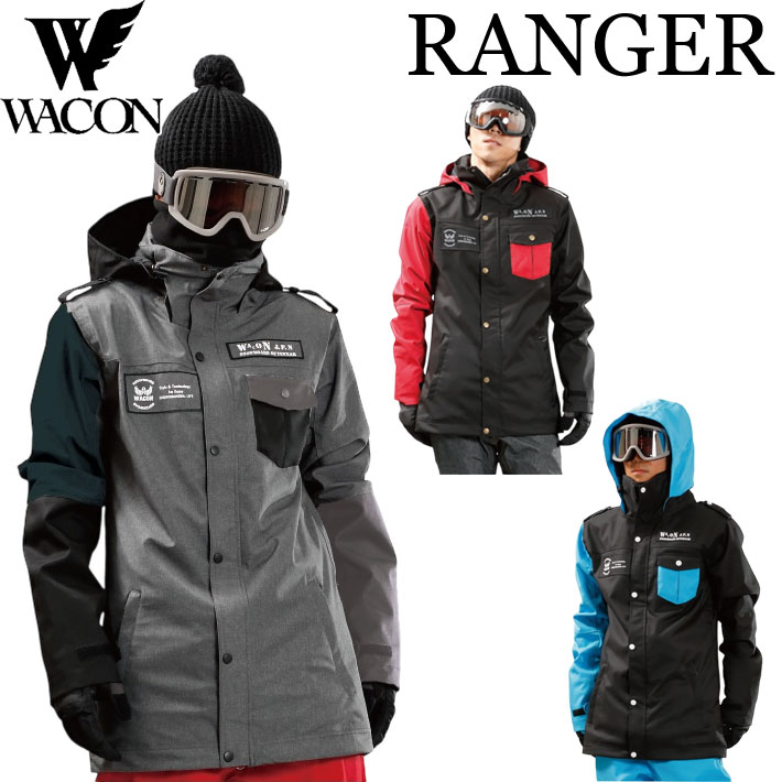 25-26 ワコン ウェア ジャケット WACON スノーボード ウェア メンズ RANGER JACKET レンジャー ジャケット 2025 2026 日本正...