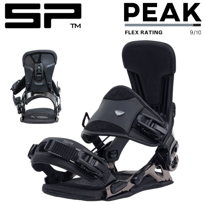 25-26 SP BINDING エスピー ビンディング PEAK ピーク MULTIENTRY マルチエントリー SP UNITED バインディング スノーボード 日本正規品 [予約...