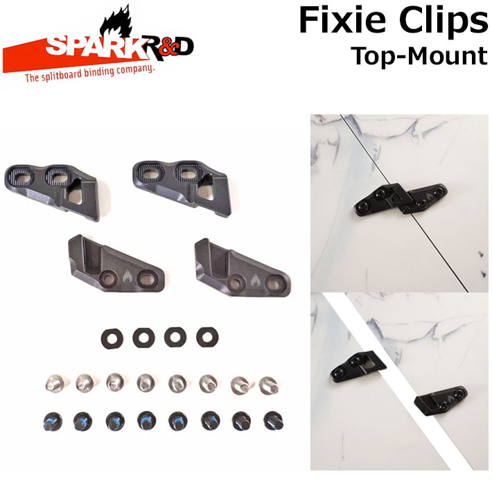 25-26 スパーク SPARK R＆D FIXIE CLIPS Top-Mount Type [2] フィクシークリップ トップマウント タイ..