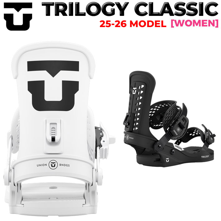 [\񏤕i] 25-26 Xm[{[h jI rfBO TRILOGY CLASSIC gW[ NVbN fB[X UNION BINDING oCfBO 2025...