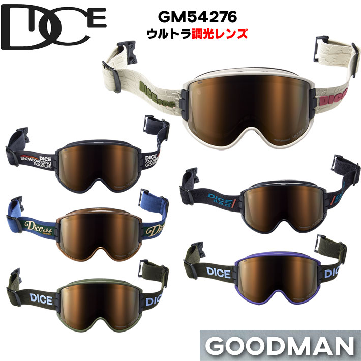 25-26 DICE GOGGLES   GOODMAN åɥޥ GM54570 Ĵ ѥեå PHOTO...