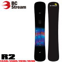25-26 スノーボード BC Stream R-2 R2 ビーシーストリーム アールツー 144cm 148cm 151cm 154cm NARROW ナロー...