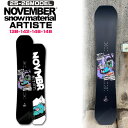 25-26 NOVEMBER ノベンバー スノーボード ARTISTE アーティスト 138cm 142cm 146cm 148cm ノーベンバー レディース ...