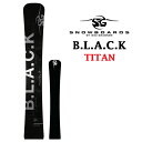 25-26 アルペンボード エスジー スノーボード SG SNOWBOARDS B.L.A.C.K BLACK Ti 169cm TITAN ブラック チタン ...