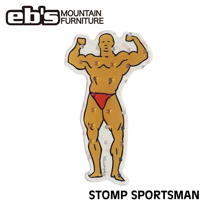 [予約商品] 26-27 eb's エビス スノーボード デッキパッド 4600514 STOMP SPORTSMAN ebs 2026 2027