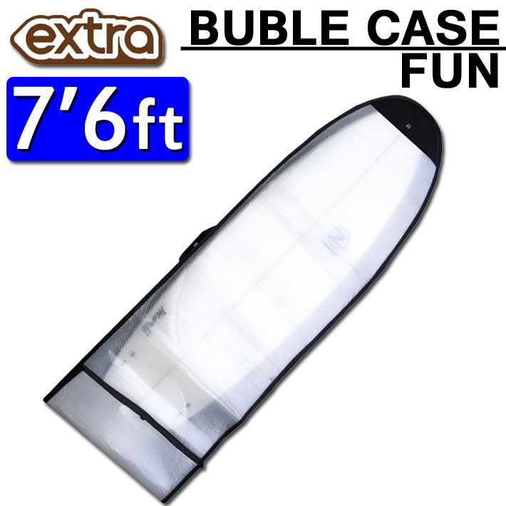 եܡɥ ȥ٥ ʡ ߥåɥ󥰥 եܡ EXTRA ȥ Х֥륱 ե 7.6ft BUBLE CASE FUNBOARDS ȥåסڤб