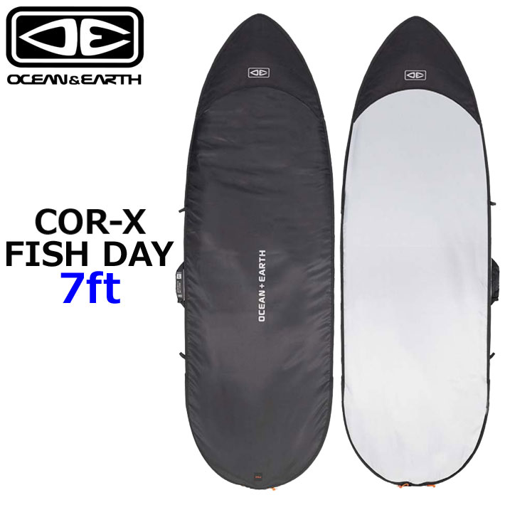 乐天商城 - オーシャンアンドアース COR-X FISH DAY COVER 7.0ft コアエックス OCEAN＆EARTH ハードケース サーフボードケース [サーフトリップ特集]
