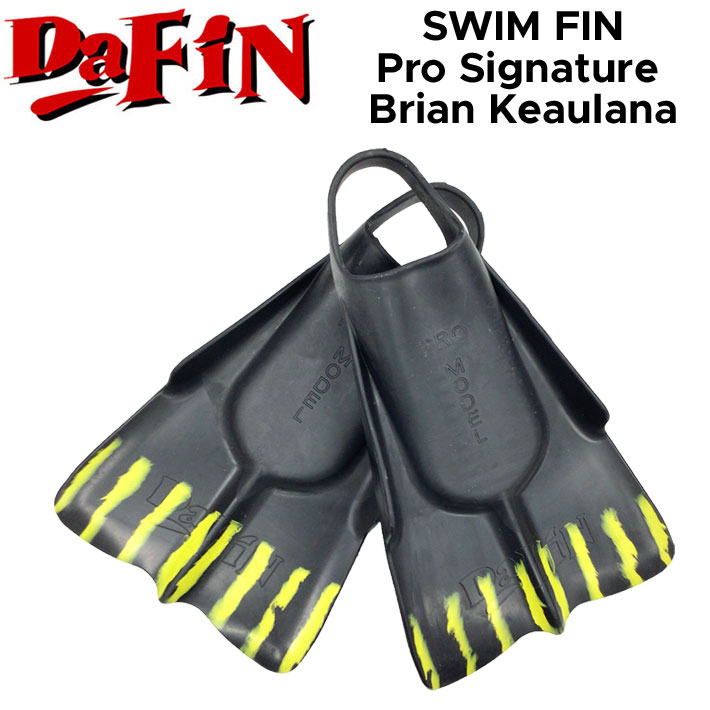 足ひれ ダフィン スイムフィン DA FIN BLK／GOLD ブラック ゴールド ブライアン・カーラナ SWIM FIN ボディーボード フィン レスキューフィン 足ヒレ 水泳 ライフセービング 【あす楽対応】