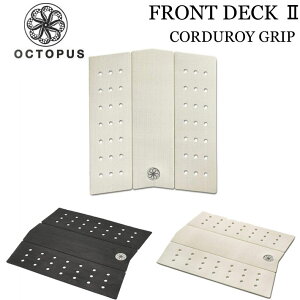 OCTOPUS オクトパス デッキパッド FRONT DECK2 フロントデッキ ツー 3ピース ショートボード用 デッキパッチ デッキパット [日本正規販売店]【あす楽対応】