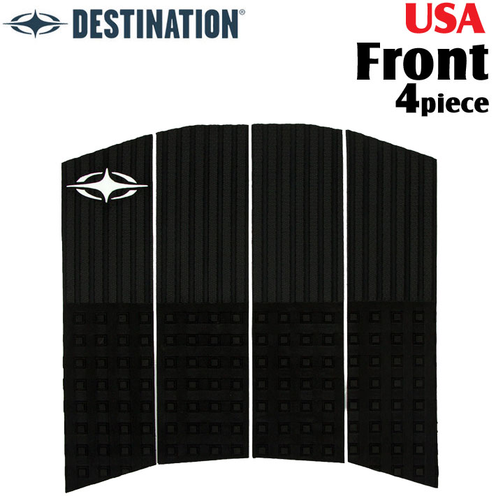 メーカー希望小売価格はメーカーカタログに基づいて掲載していますUSA Front （フロント） Front Grip for Stable Paddle and Control ボード前方のグリップ力を高めるフロントトラクションパッド。 縦方向のグルーブパターンとスクエアブロックテクスチャーが足裏のグリップを高め、パドリング時やスタンス移動時の安定性をサポートします。 4ピース構造によりボード形状に合わせたセッティングが可能。デッキを広くカバーし、確実なフロントフットコントロールを実現します。 【サイズ】 長さ： 368.3mm 最大幅：368.3mm アーチバー高さ：FLAT キック高さ：FLAT ※入荷時期によりデザイン・カラーが異なる場合が御座います。予めご了承下さい。