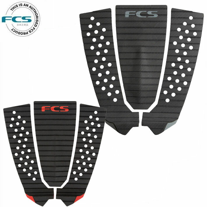 【6月4日～ 3個購入でP10倍】2024 FCS デッキパッド フィリペ・トレド シグネチャーモデル FILIPE TOLEDO TREAD-LITE 3ピース トレッドライト サーフトラクション エフシーエス【あす楽対応】