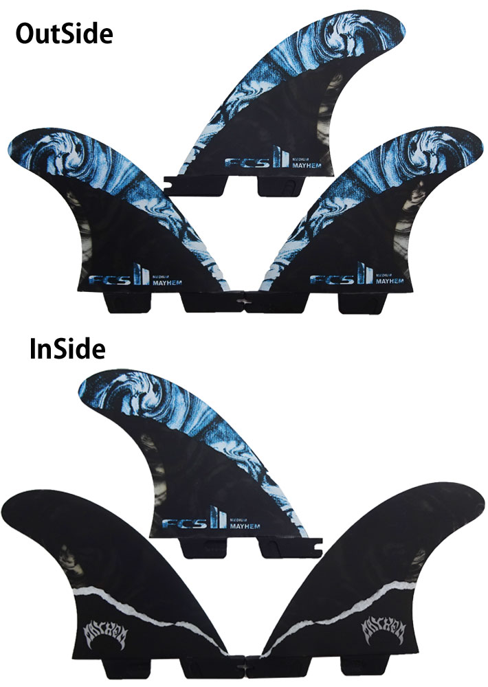 [ポイント20倍！] FCS2 FIN エフシーエス2フィン ショートボード用 Matt Biolos' M...