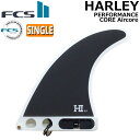 [X|Cg20{!!] GtV[GX2 FCS2 FIN tB O{[h HARLEY PC SINGLE LONGBOARD FIN 5.5 [Black White] n[[ COr[ ptH[}XRA AirCore GARA SUP VOtB T[tB T[t{[h [{Ki]yyΉz