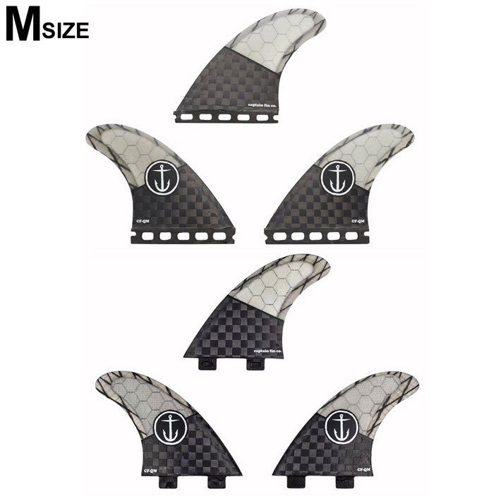 [�߸˸¤�] CAPTAIN FIN ����ץƥ�ե��� CF QUICKNESS [S M L ������] FUTURE FCS TRI FIN �ȥ饤�ե����¨��