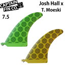 follows特別価格 CAPTAIN FIN キャプテンフィン ロングボード用フィン Josh Hall x T. Moeski 7．5 SINGLE FIN ロングボード用フィン【あす楽対応】