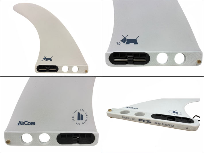 エフシーエス2 フィン FCS2 FIN SKINDOG PC AirCore 7 [GREY] スキンドッグ パフォ...