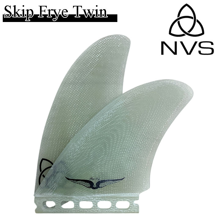 NVS Fin ネイクド バイキング サーフ ショートボード用フィン フィン SKIP FRYE TWIN FIN スキップフライ ツイン フィン Naked Viking Surf ショートボード フィン ツインフィン 2枚セット 【即】のサムネイル