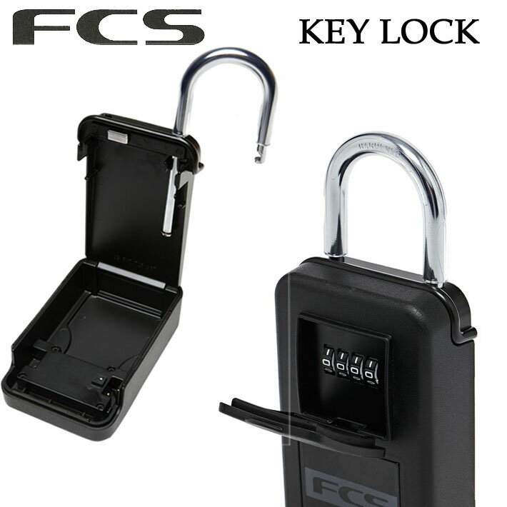 楽天フォローズ　surf＆snow【6月4日～ 3個購入でP10倍】FCS エフシーエス NEWタイプ ダイアル式 キーボックス KEY LOCK セキュリティーキーボックス スマートキー対応 鍵 盗難防止【あす楽対応】