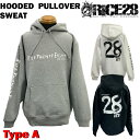 ライス28 パーカー プルオーバー RICE28 HOODED PULLOVER SWEAT TYPE A フーディー スウェット フード メンズ アパレル【あす楽対応】